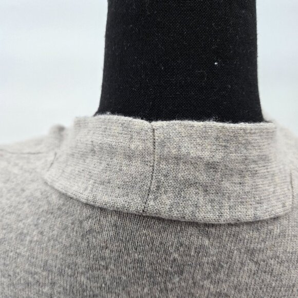 Lauren Ralph Lauren Gray Cashmere Wool Blend Sleeveless Open Shrug Small - Picture 4 of 11